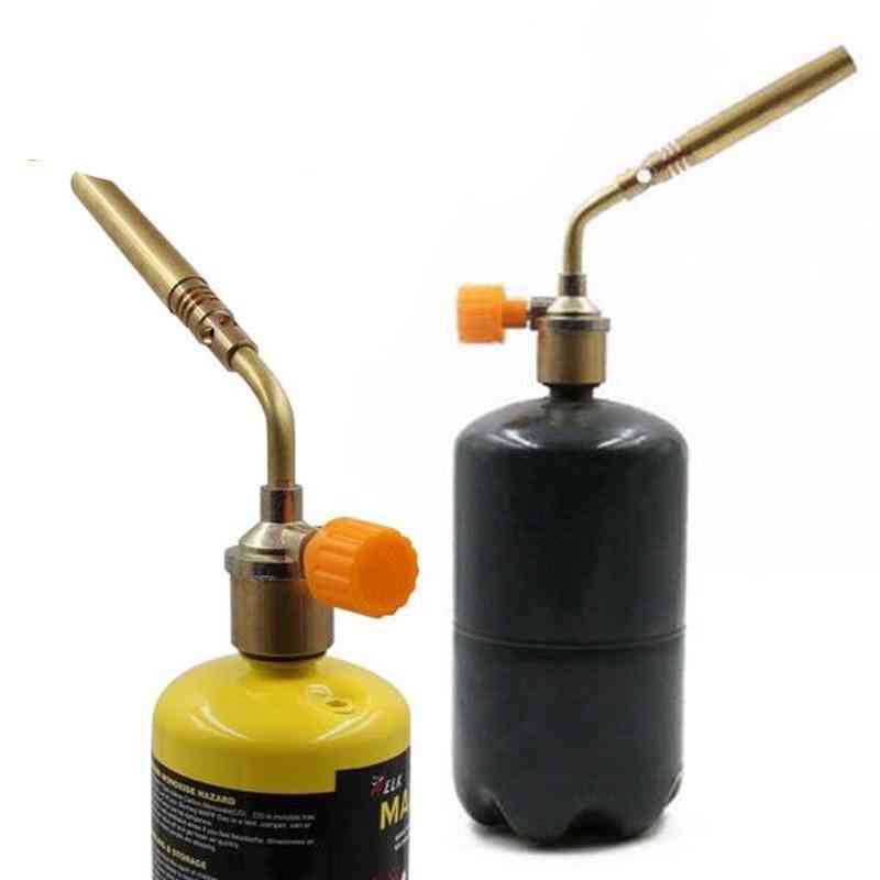 Self Ignition Trigger Style Heating Solder Brass Welding Propane Gas Torch