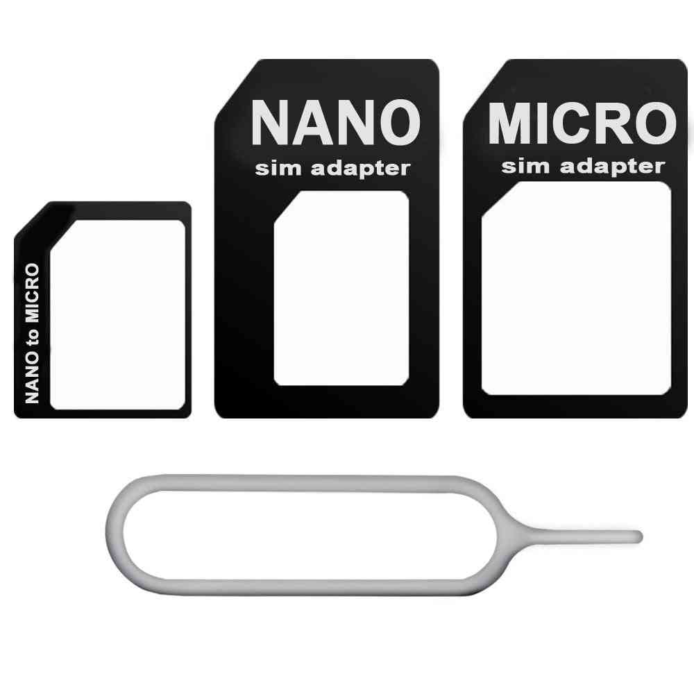 Card SIM nano la adaptor micro standard pentru smartphone-uri