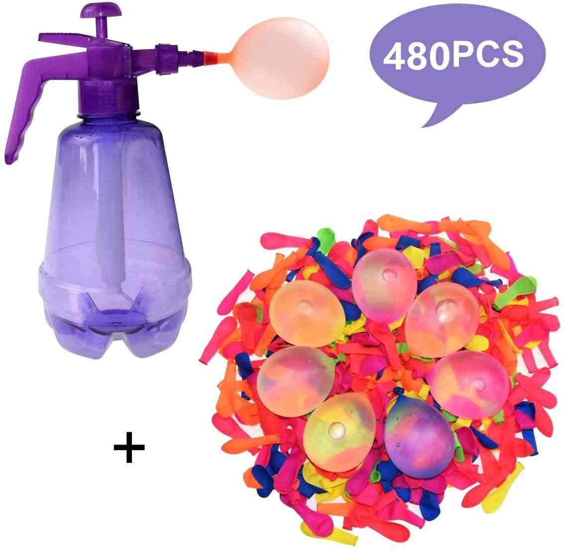 Funny Water Balloon Pumping Station With 480 Water Balloons