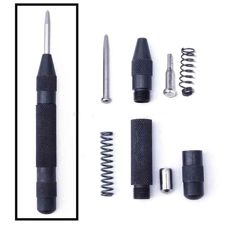 1pc Of Spring Loaded, Metal Automatic Centre Punch-dent Marker
