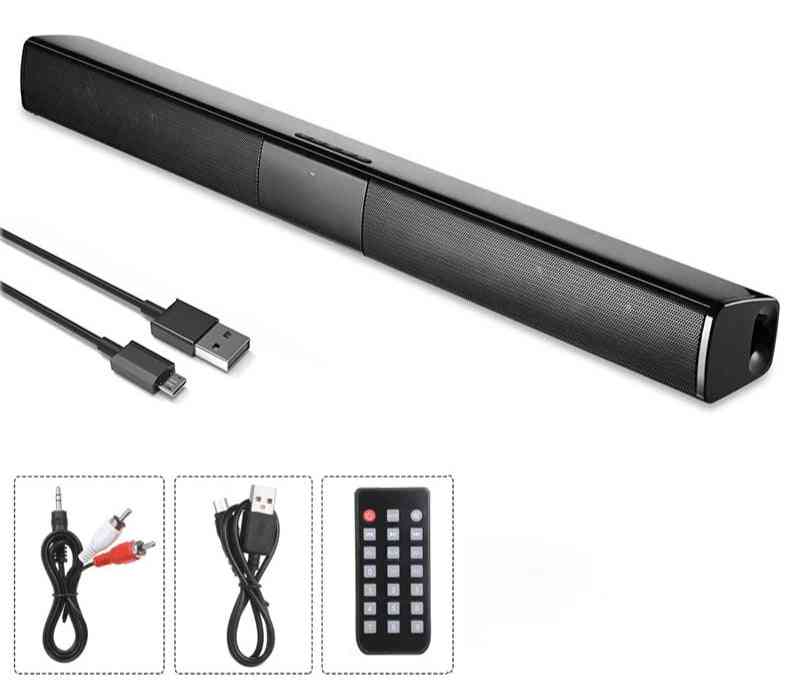 Tv Sound Bar, Wired & Wireless Bluetooth, Home Surround For Pc Theater Speaker