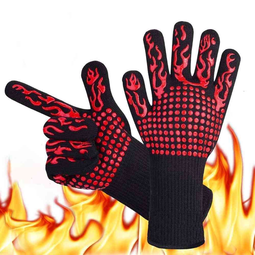 Vysokoteplotné rukavice odolné proti prerezaniu s 800 stupňami Celzia
