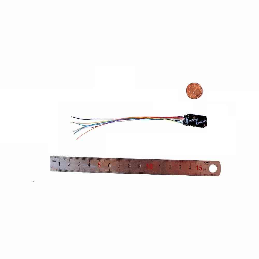 Dcc Loco Decoder For Ho Scale Model Train 4 Function 9 Wire 860014/laisdcc Brand/pangu Serie