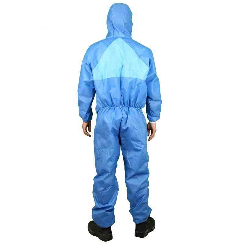 Disposable Coverall Protective Clothing Hooded Dust-proof Breathable Safety Suit