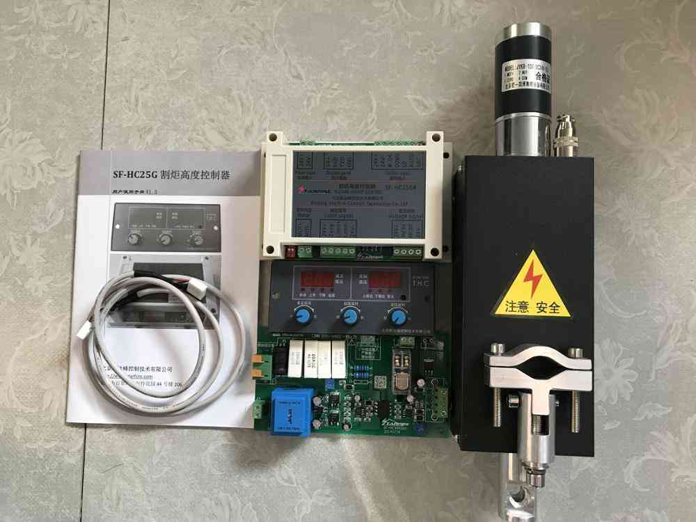 Controlador de altura de la antorcha de corte por plasma cnc thc sf-hc25g con elevador thc jykb-100-dc24v-t3