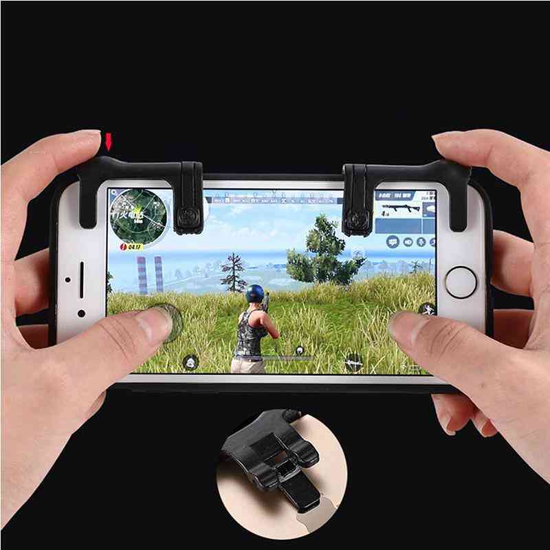 Mobile Phone Gaming Trigger Button  (black)