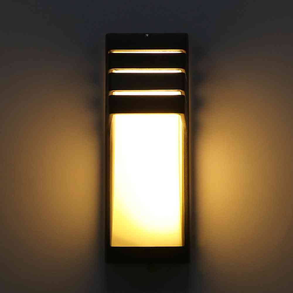 Modern Minimalist Outdoor Lamp, Wall-mounted 85-265v Half-bar