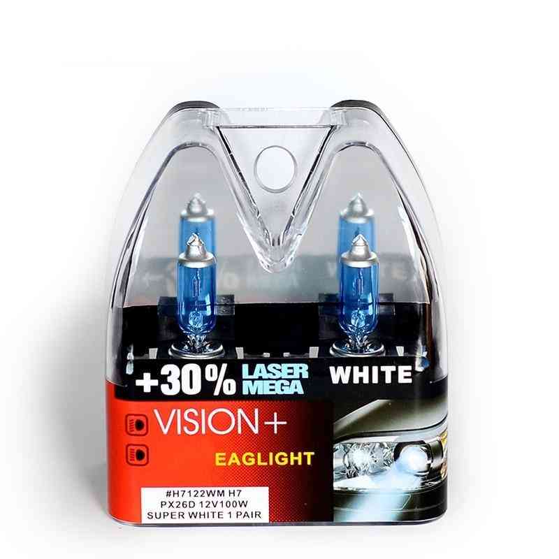 Super White Bulbs, Racing Vision Brightness, Auto Headlight, Beam Halogen Lamp