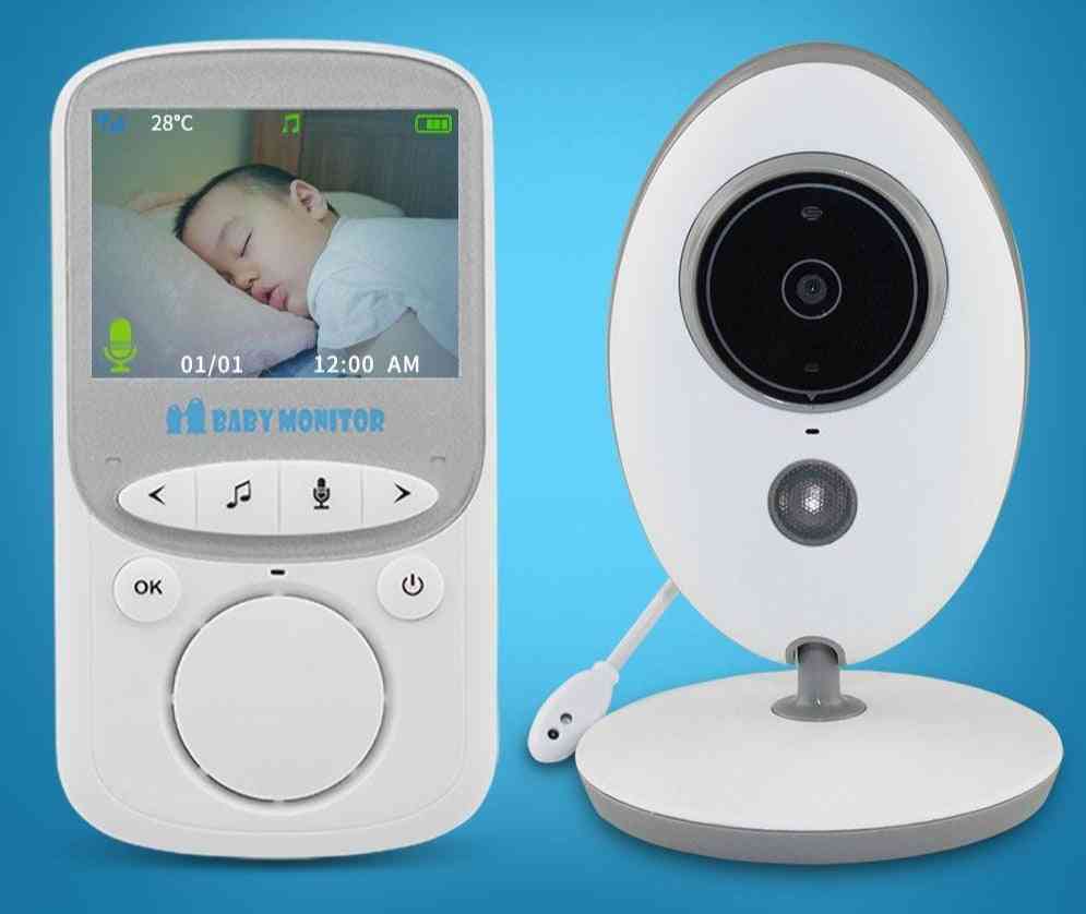 Trådløst videomonitor kamera, intercom nattsynovervåking for barnevakt