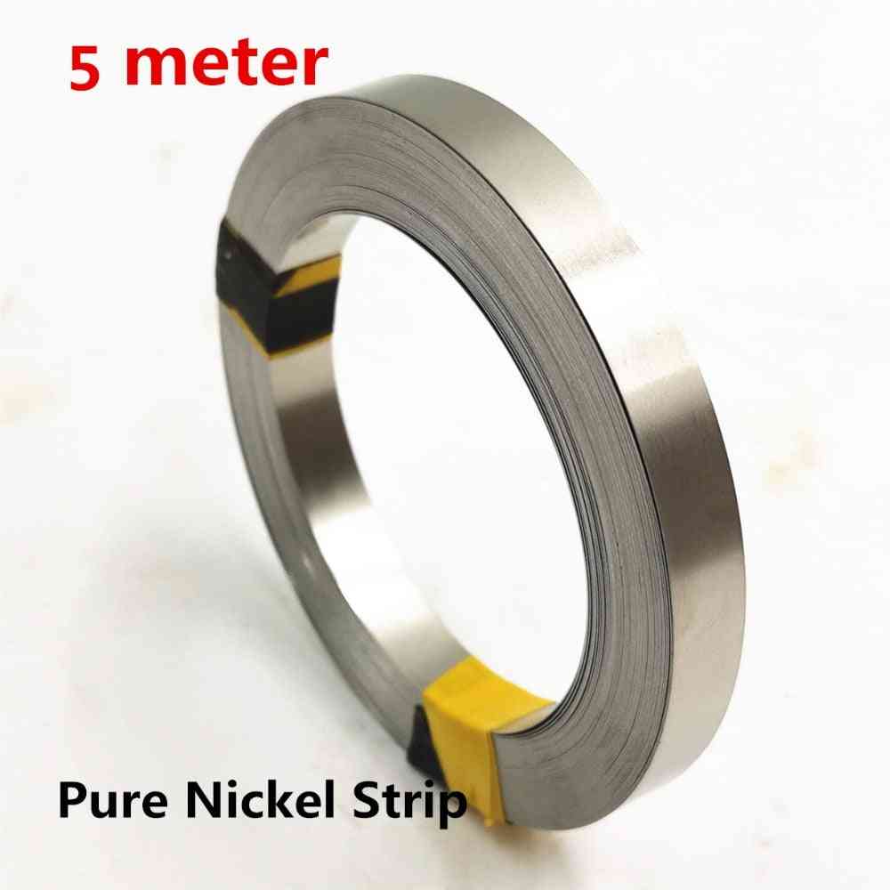 Pure Nickel Strip For Li 18650 Battery Spot Welder Equipment