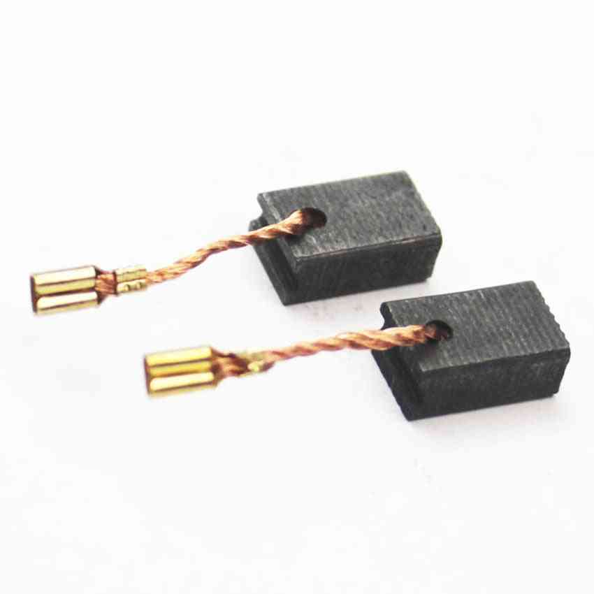 2pcs Carbon Motor Brushes With Thick Copper Wire