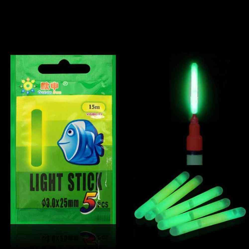 Fishing Fluorescent Light Float Rod Lights Dark Glow Stick