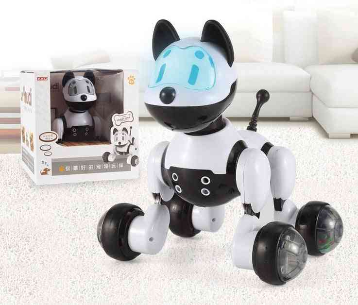 Voice Control Mode Sing Dance Smart Dog Cat Robot Toy Vehicles Pet