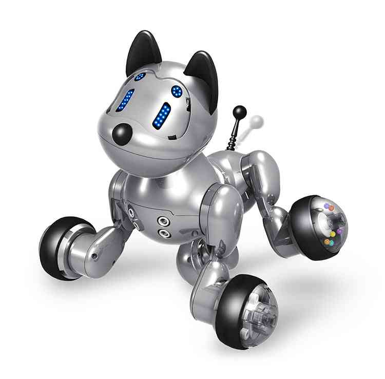 Voice Control Mode Sing Dance Smart Dog Cat Robot Toy Vehicles Pet