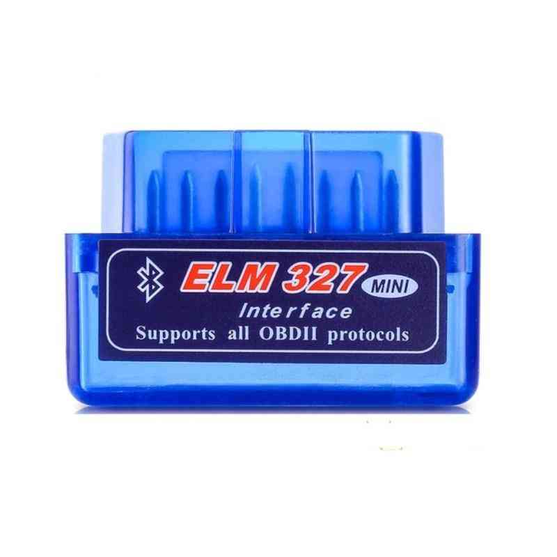 Mini Elm327 Obd2 Bluetooth Auto Scanner Obdii 2 Car Elm 327 Tester Diagnostic Tool