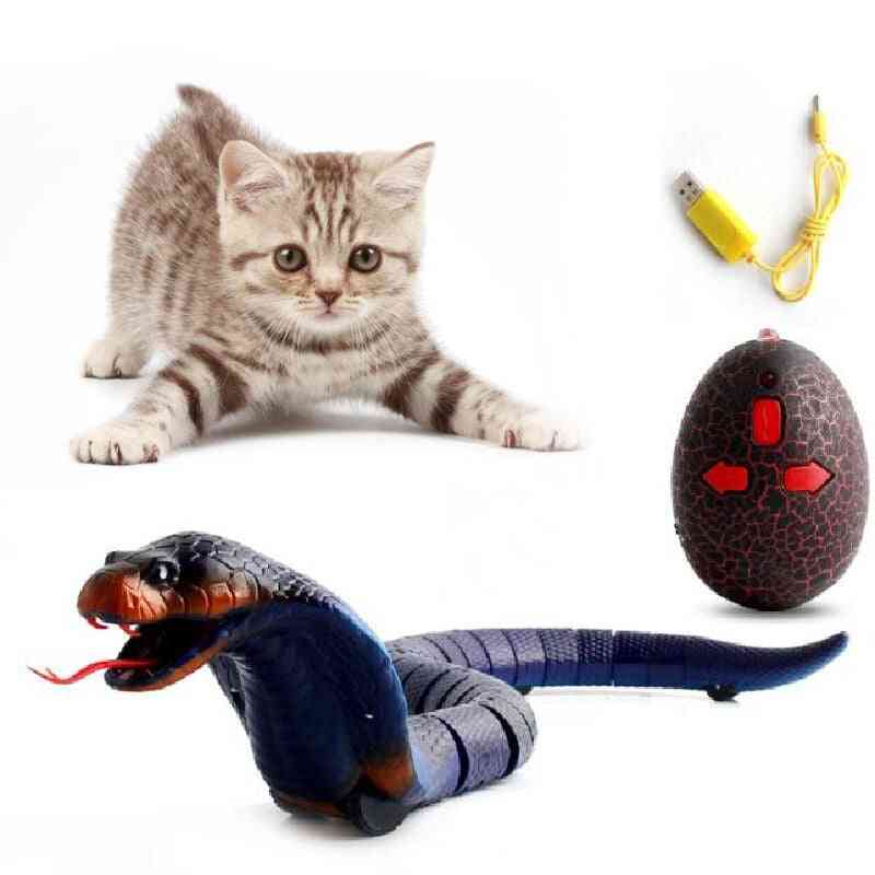 Macskák infravörös- távirányító kígyó, trükk huncut játék
