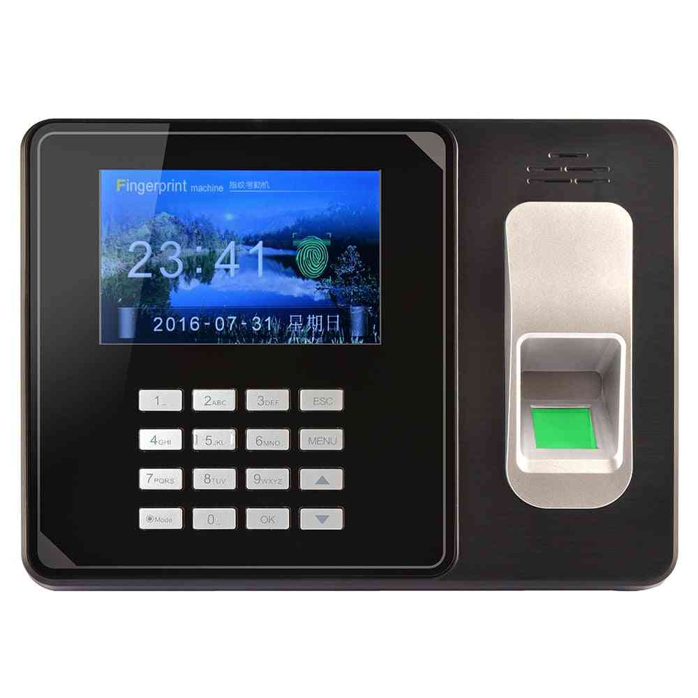 Intelligent Biometric, Fingerprint Password, Attendance Machine