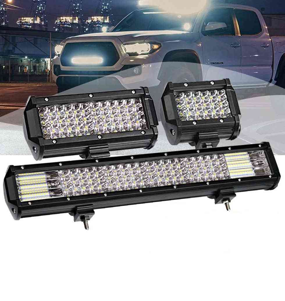 12v 24v LED-Lichtleiste für Fahrzeuge, Offroad 4wd 4x4 LKW-Geländewagen fahren