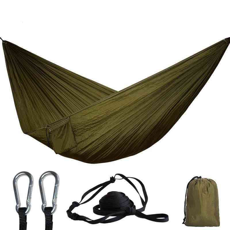 Tragbare Fallschirmhängematte für Camping, Survival Garden, Flyknit-Jagd