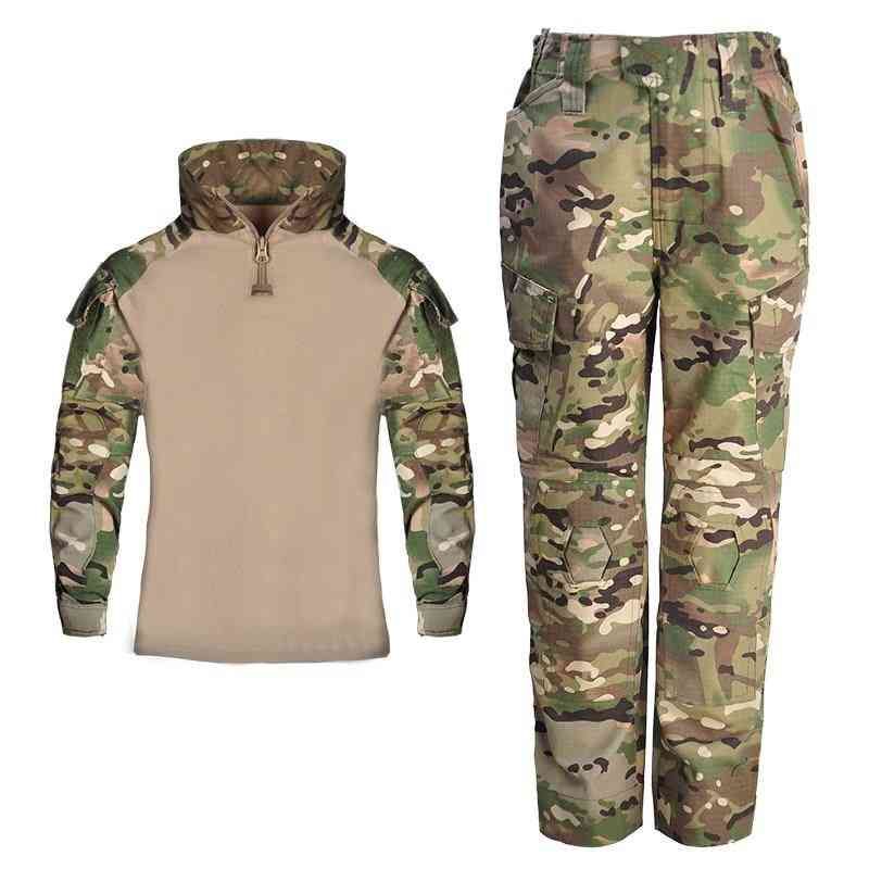 Children's Camouflage Training Clothe Suit