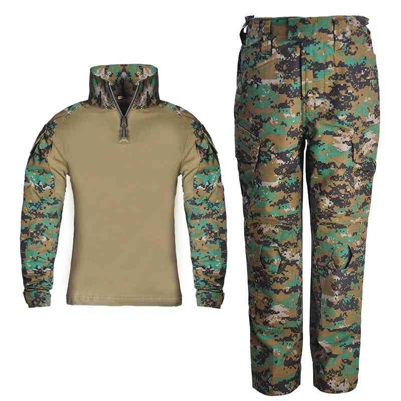 Children's Camouflage Training Clothe Suit
