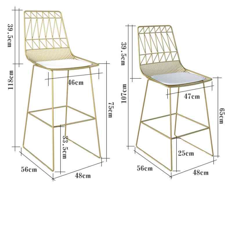 Nordic Bar- Stool Chair