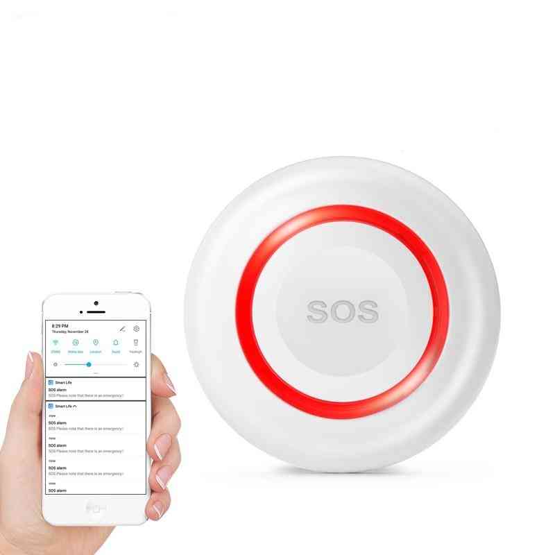 Wifi sos wireless, alarmă buton de urgență pentru spargător acasă