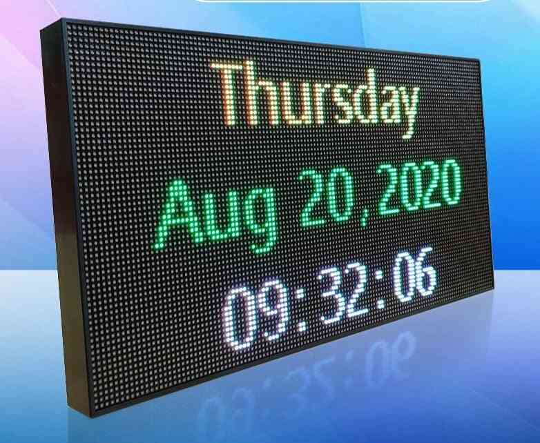 Full Color Displaying, Scrolling Message And Programmable Led Banner