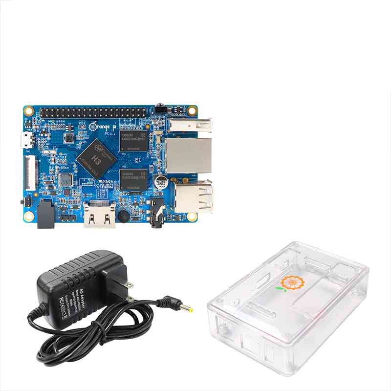 Pi Pc- Transparent Case, Power Supply, Open Source, Single Board