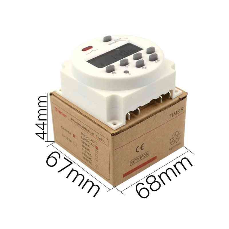 Lcd Timer Switch, Time Relay Street Lamp, Billboard Power Supply Without Waterproof Box