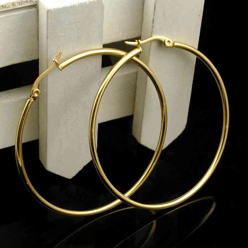 Dámské kruhové náušnice šperky