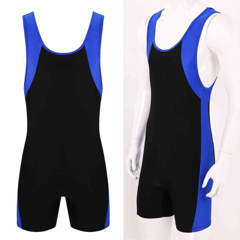 Miesten bodysuits-aluspaidat urheilukuntosali-kehonrakennushousut