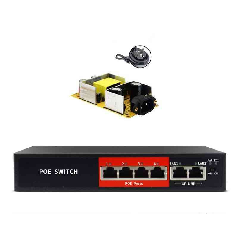 Poe Switch Ethernet mit Netzwerkanschlüssen