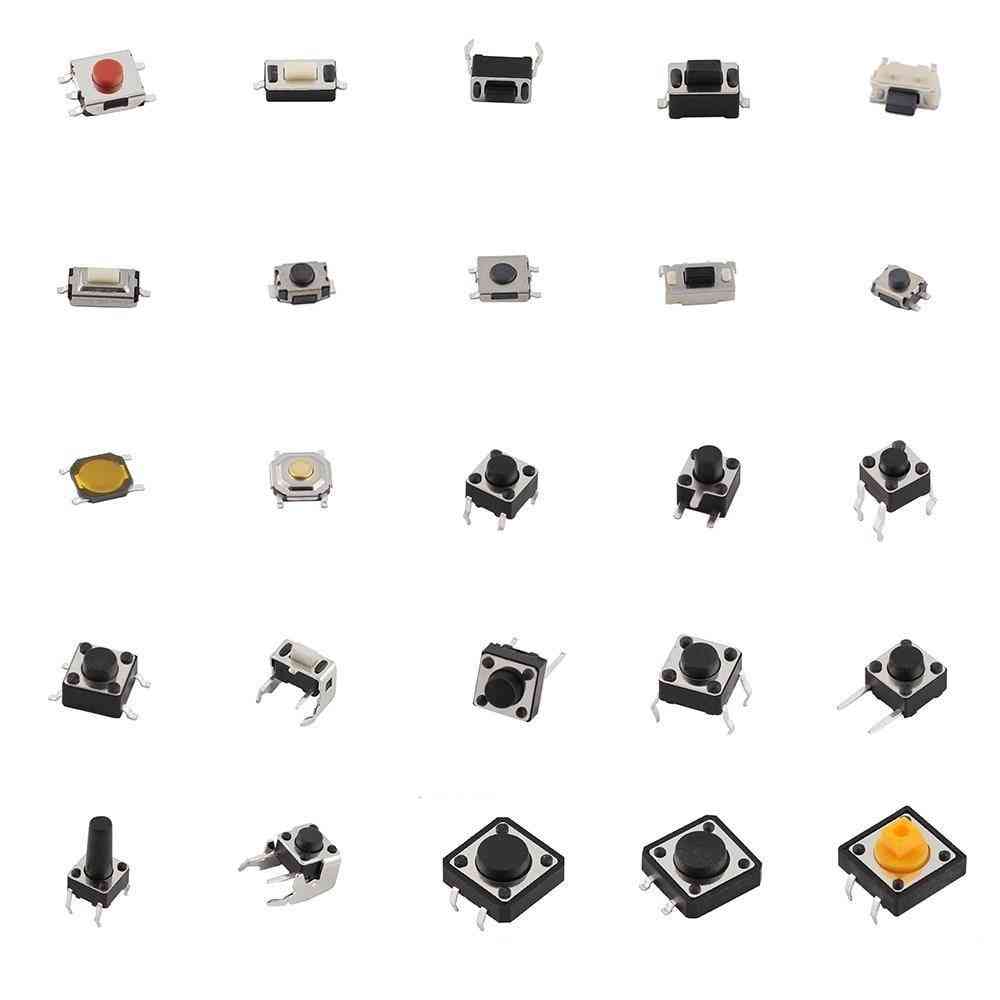 Assorted Micro Push Button Tact Switch