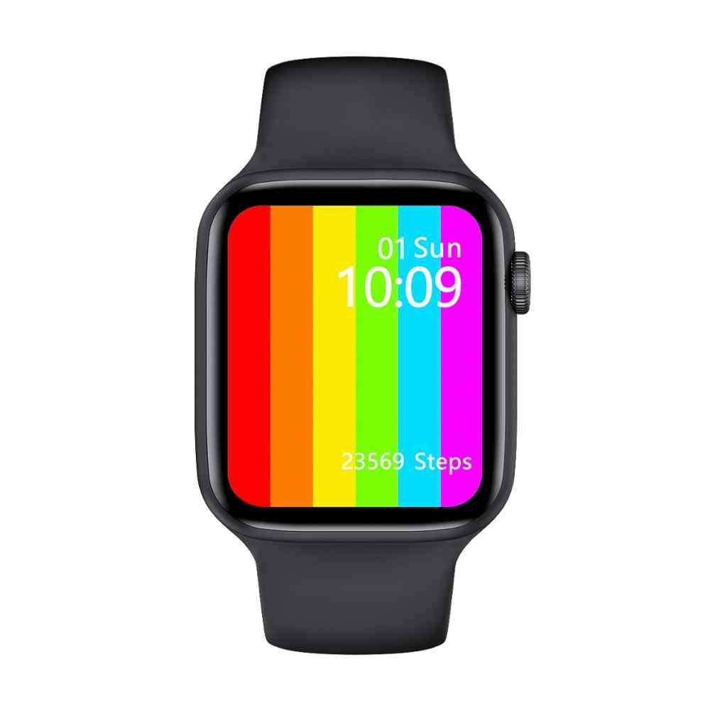 W16 vattentät ip68 smartwatch hjärtfrekvens blodtrycks-EKG-monitor full touch-klocka