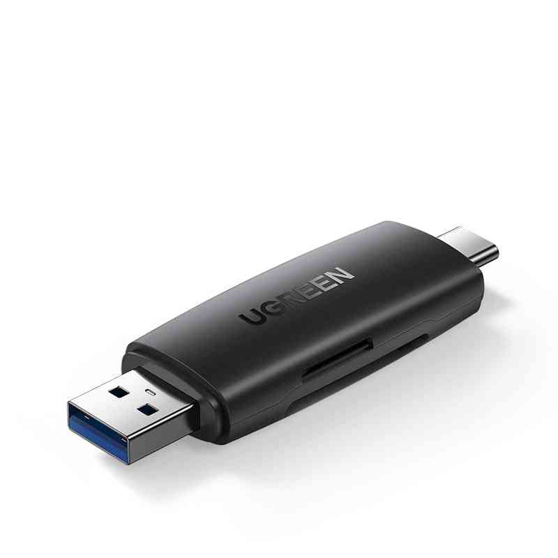 Usb 3.0 & Type C To Sd Micro Sd Tf Card Reader