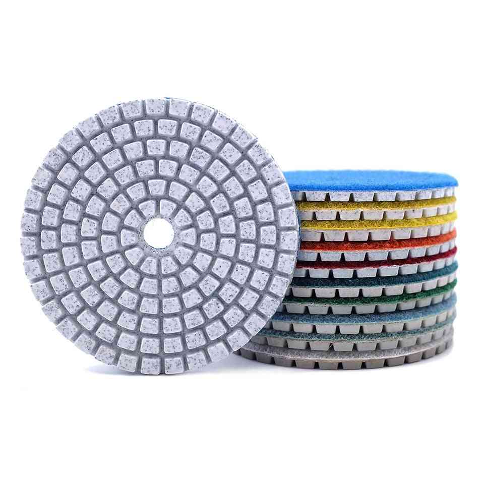 Wet / Dry Diamond Polishing Flexible Grinding Discs