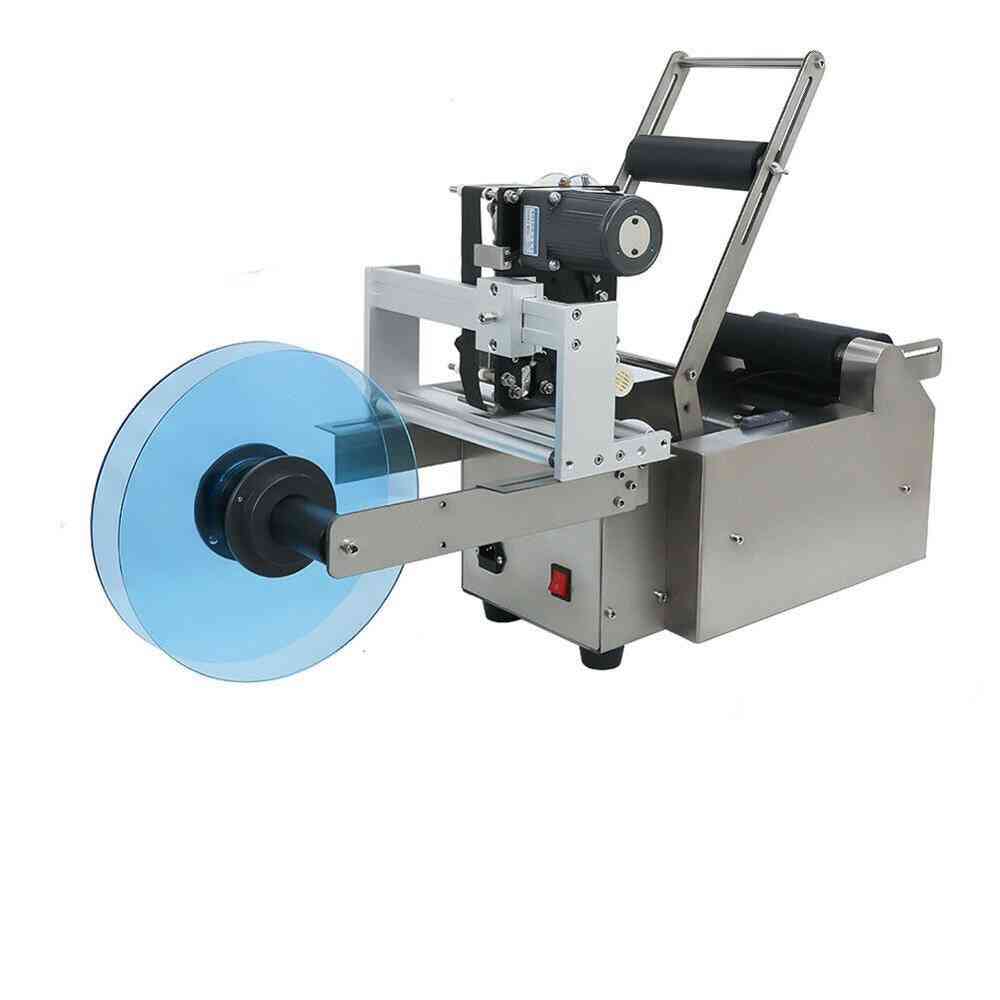 Automatic Round Bottle Labeling Machine & Date Code Printer