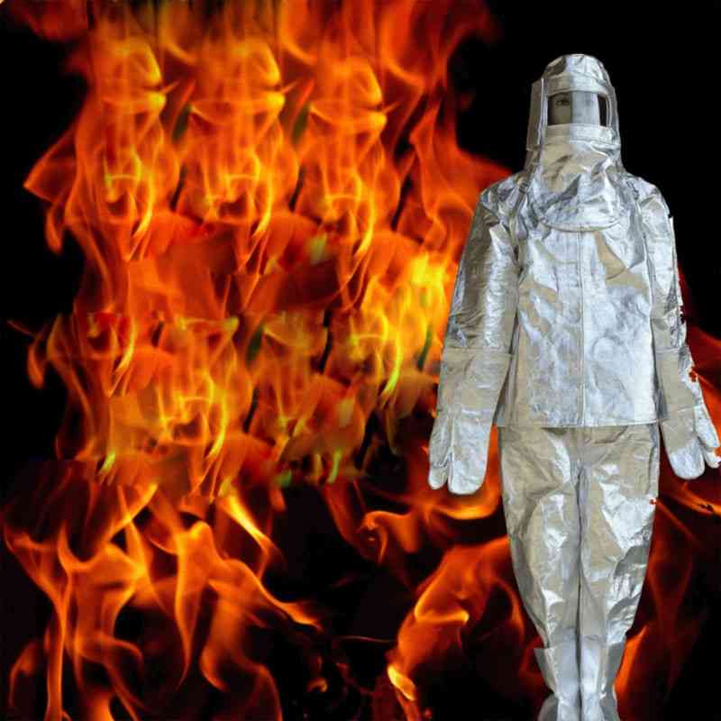Combinaison d'isolation contre le feu, tissu de protection contre les radiations anti-brûlures à haute température 1000 °c