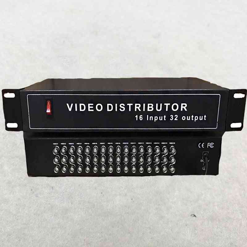 Distribuidor de video / divisor para cámara de seguridad cctv