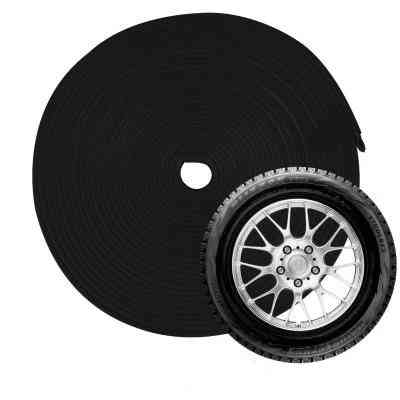 Autoadesivo del cerchione della ruota auto-pneumatico placcato, decorazione di protezione della striscia