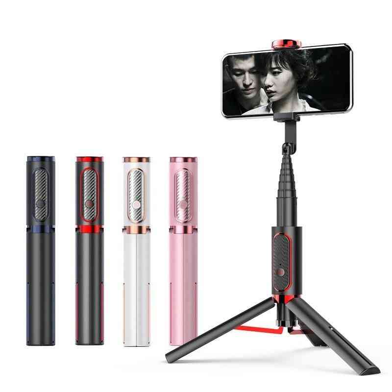 3-in-1 Bluetooth Wireless, Selfie Stick Stable Tripod, Foldable Monopods, Phone Watch Movies