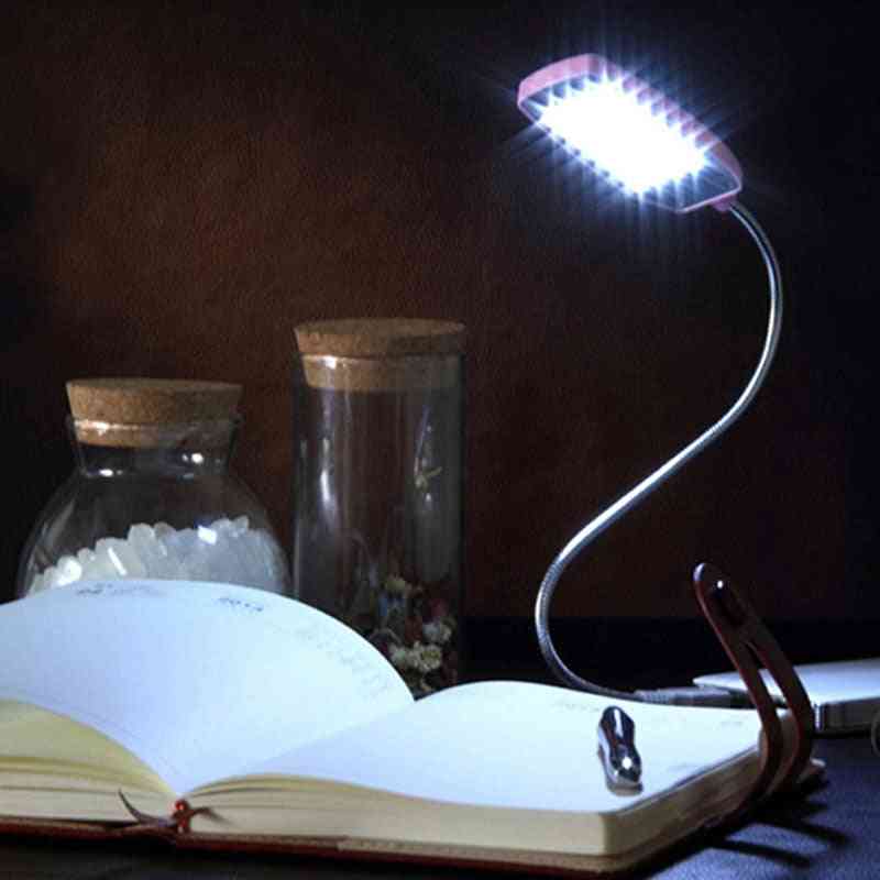 Usb Led Computer Light, Mini Metal Flexible Table Lamps
