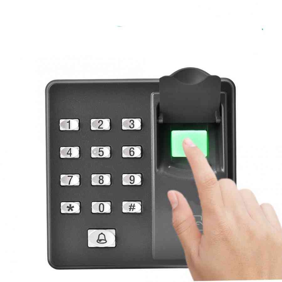 Biometria čítačky RFID, čipová karta odtlačkov prstov na ovládanie prístupu k dverám