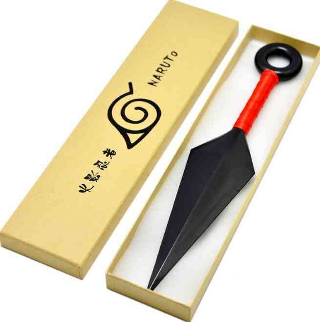 Naruto plastic kunai japonez ninja cosplay arma