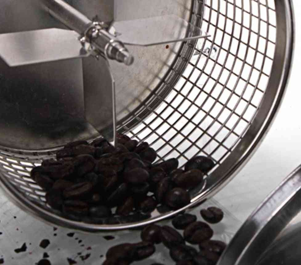 Stainless Steel- Handuse Coffee Bean Roaster With Burner Machine