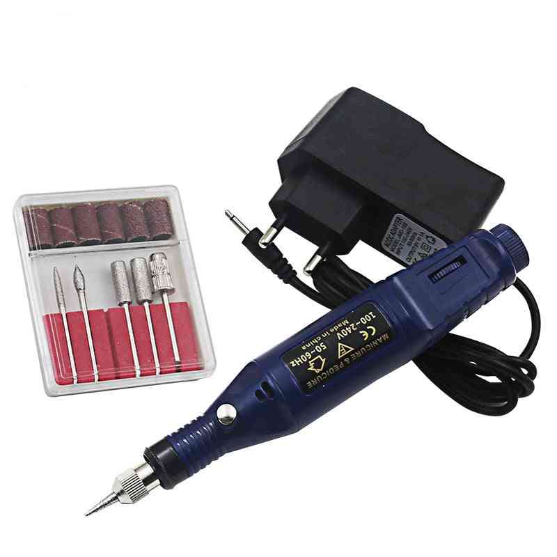 Professional Electric Manicure Machine & Nail Drill Pen Set