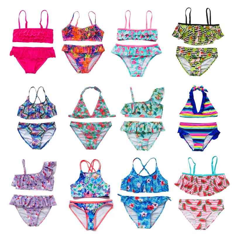 Two-pieces Print, Swimwear Swimsuits For Set-1