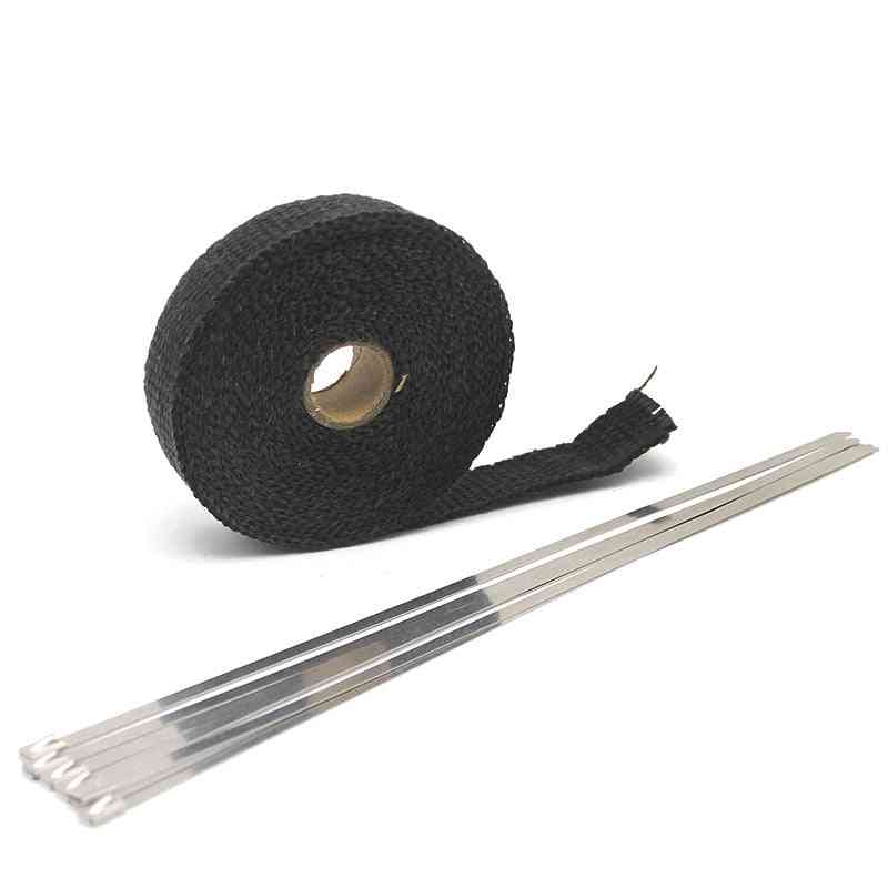 Thermal Exhaust Header Pipe & Heat Insulating Wrap Tape