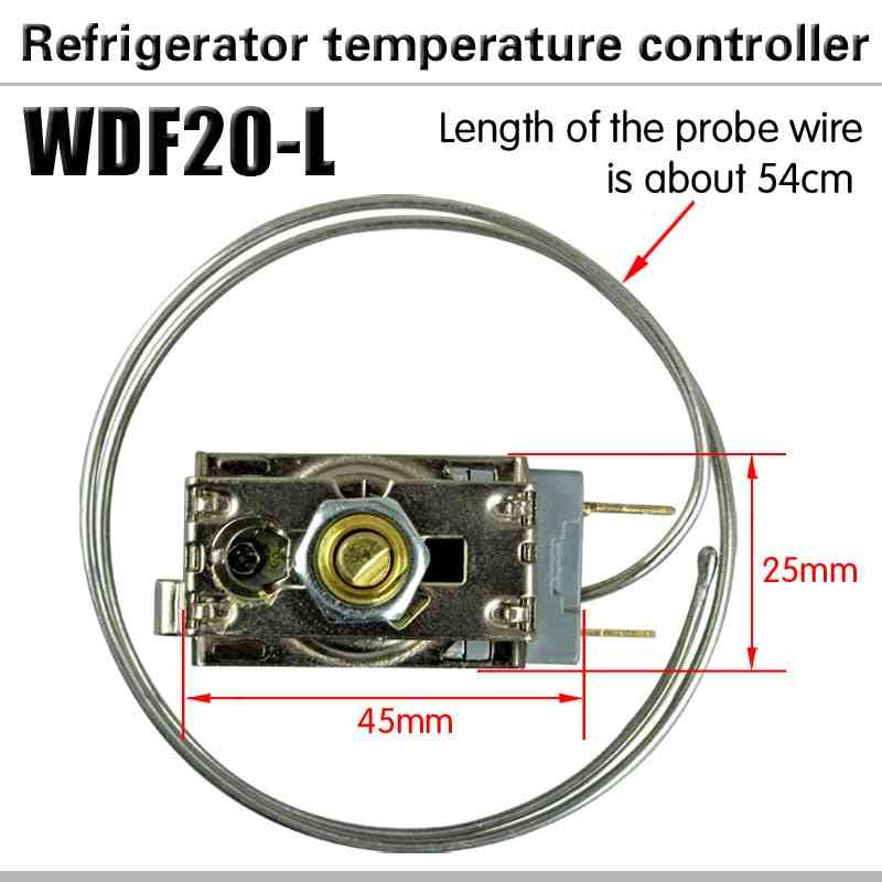 Refrigerator Thermostat, 250v Household Metal Temperature Controllers